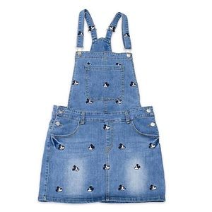 Cakeworthy Mickey Denim Overall Dress DISNEY